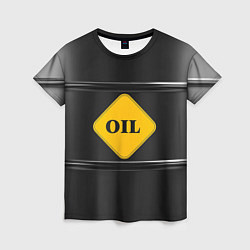 Женская футболка Oil