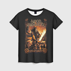 Женская футболка Amon Amarth: Dark warrior