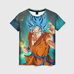 Футболка женская Space Goku, цвет: 3D-принт