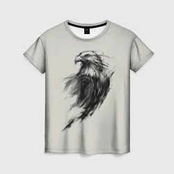 Женская футболка Дикий орел