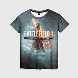Женская футболка Battlefield: In the name