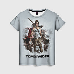 Женская футболка TOMB RAIDER