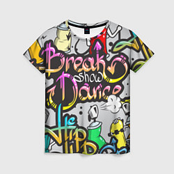 Женская футболка Break Show Dance