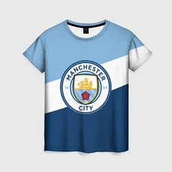 Женская футболка FC Manchester City: Colors