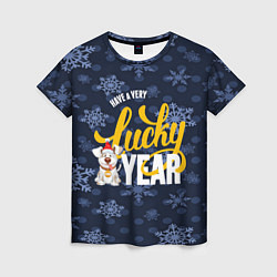 Женская футболка Lucky Year