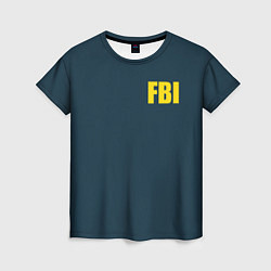 Женская футболка FBI