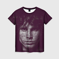 Женская футболка The Doors: Jim Morrison