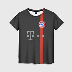 Женская футболка Bayern FC: Black 2018