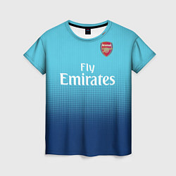 Футболка женская Arsenal FC: Ozil Blue Away 17/18, цвет: 3D-принт