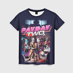 Женская футболка Payday Two