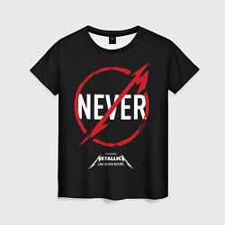 Женская футболка Metallica: Like Never Before