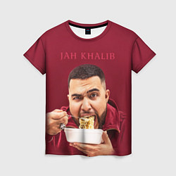 Женская футболка Jah Khalib: Eat Wok