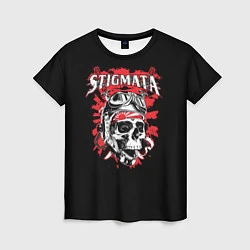 Женская футболка Stigmata Skull