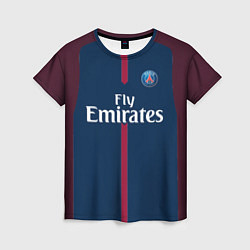 Женская футболка FC PSG: Neymar Home 17/18