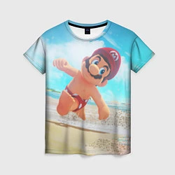 Женская футболка Super Mario Summer Odyssey