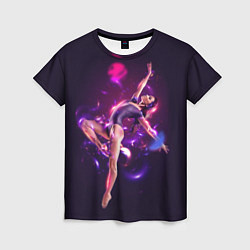 Женская футболка Neon Dance