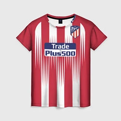 Футболка женская FC Atletico Madrid: Griezmann Home 18/19, цвет: 3D-принт