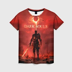 Футболка женская Dark Souls: Red Sunrise, цвет: 3D-принт