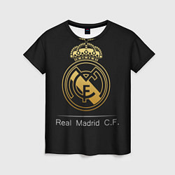 Женская футболка FC Real Madrid: Gold Edition