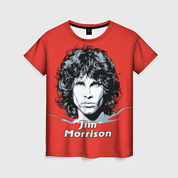 Женская футболка Jim Morrison