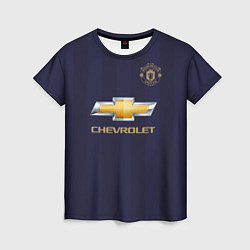 Футболка женская FC MU: Pogba Away 18/19, цвет: 3D-принт