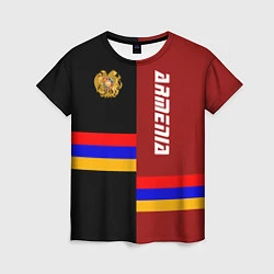 Женская футболка Armenia