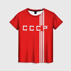 Женская футболка Cборная СССР