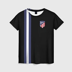 Женская футболка FC Atletico Madrid: Blue Line
