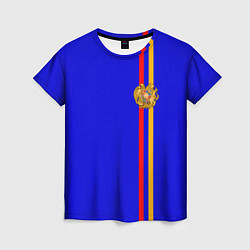 Женская футболка Армения