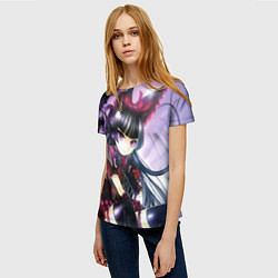 Футболка женская Там бьются наши воины, цвет: 3D-принт — фото 2