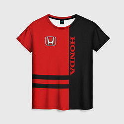 Женская футболка Honda: Red Style