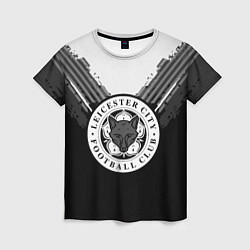Женская футболка FC Leicester City: Black Style