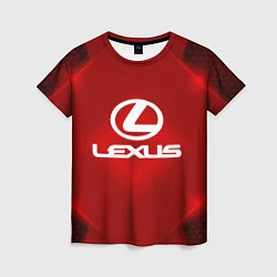 Футболка женская Lexus: Red Light, цвет: 3D-принт