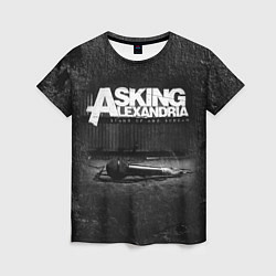 Футболка женская Asking Alexandria: Black Micro, цвет: 3D-принт