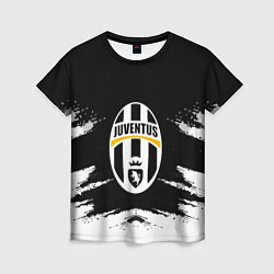 Футболка женская FC Juventus, цвет: 3D-принт