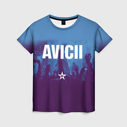 Женская футболка Avicii Star