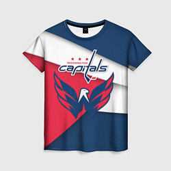Женская футболка Washington Capitals