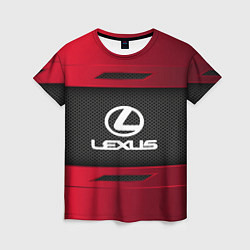 Футболка женская Lexus Sport, цвет: 3D-принт