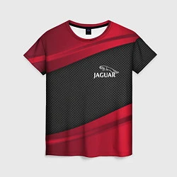 Женская футболка Jaguar: Red Sport
