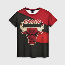 Женская футболка Chicago Bulls: Old Style