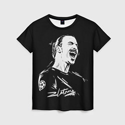 Женская футболка Zlatan Ibrahimovic