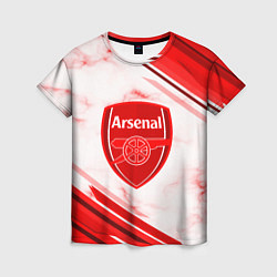 Женская футболка Arsenal