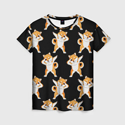 Женская футболка Foxes Dab