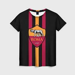 Футболка женская FC Roma 1927, цвет: 3D-принт