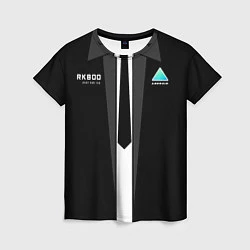 Женская футболка RK800 Android Black