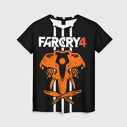 Футболка женская Far Cry 4: Orange Elephant, цвет: 3D-принт