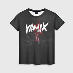 Женская футболка YANIX: Black Side