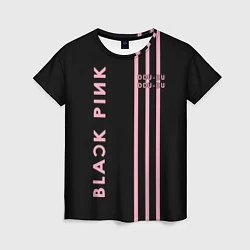 Женская футболка Black Pink