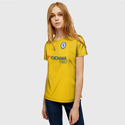 Футболка женская FC Chelsea Away 18-19, цвет: 3D-принт — фото 2