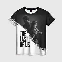 Женская футболка The Last of Us: White & Black